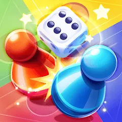 Взломанная Ludo Talent - Game & Chatroom (Лудо Талент)  [МОД Все открыто] - полная версия apk на Андроид