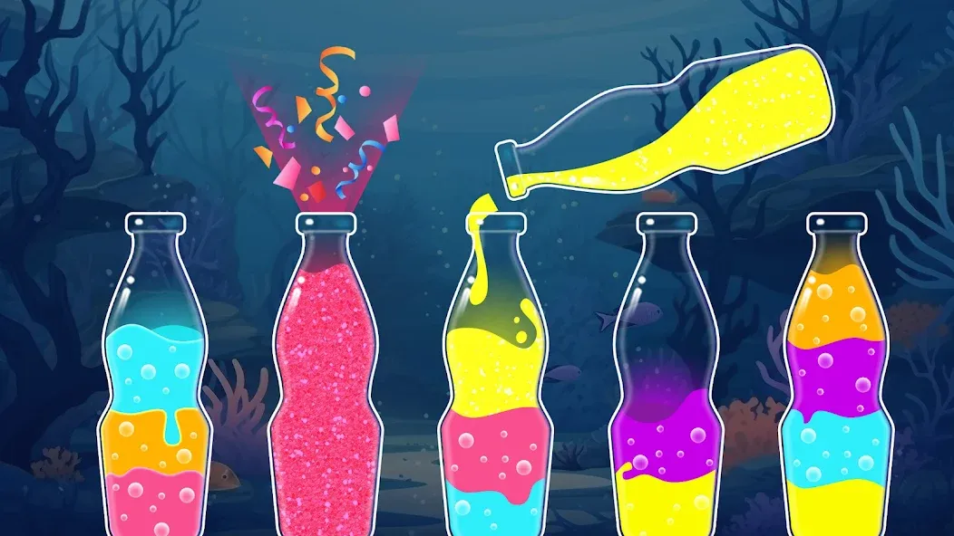 SortPuz™: Water Sort Puzzle (СортПаз)  [МОД Бесконечные деньги] Screenshot 1