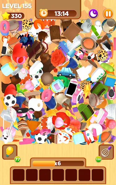 Match Triple 3D - Tile Connect (Матч Трипл 3Д)  [МОД Много денег] Screenshot 3