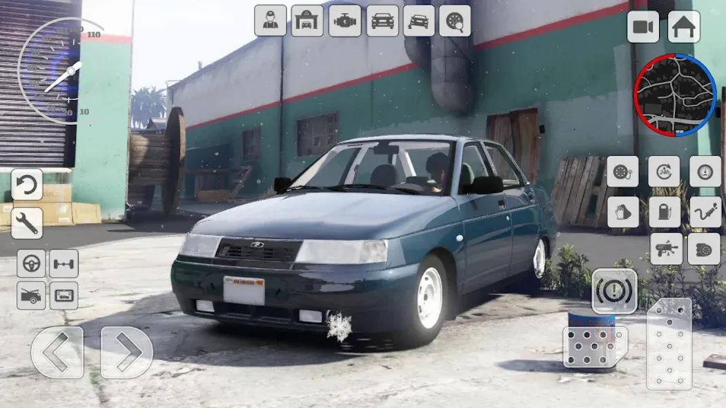 Drift 2110: Russian Tuning VAZ  [МОД Много денег] Screenshot 4