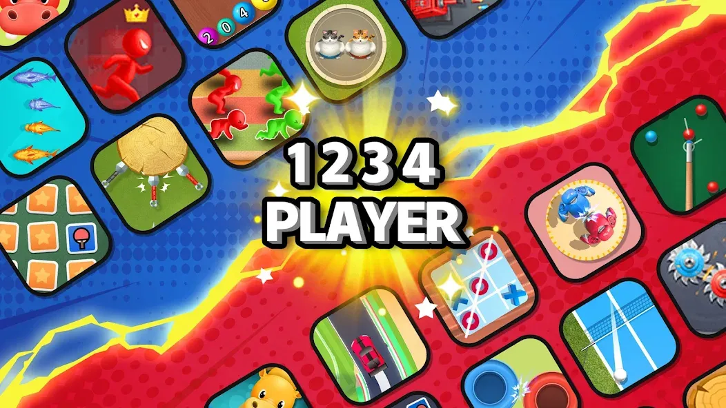 2 3 4 Player Games  [МОД Бесконечные монеты] Screenshot 2