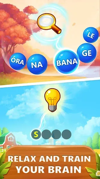Word Bubble Puzzle - Word Game  [МОД Menu] Screenshot 4